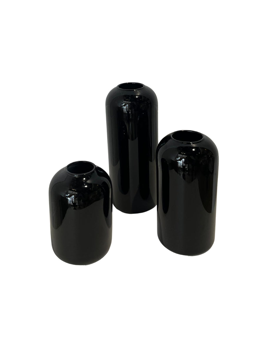 Black Highball Bud Vase