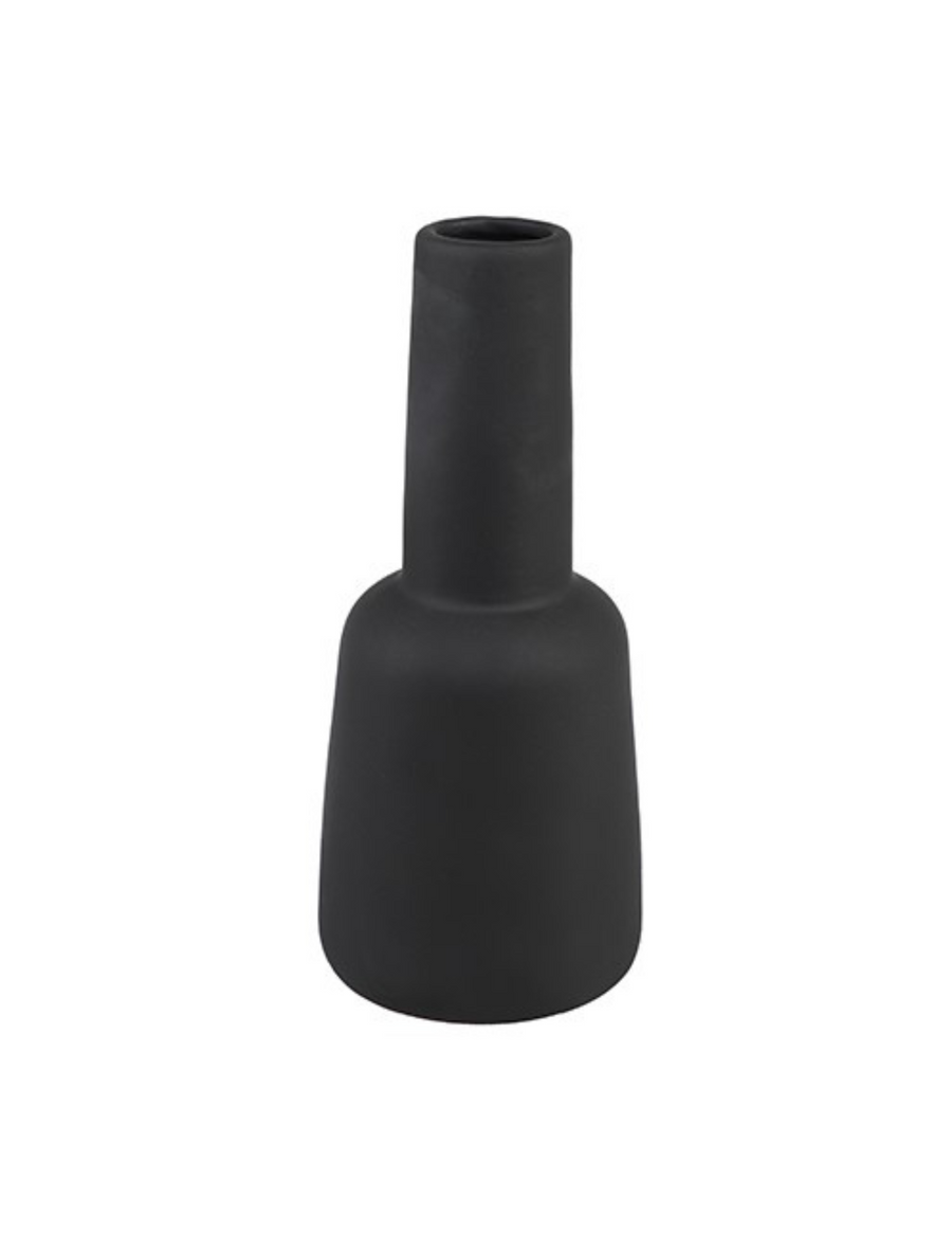 Joanie Bud Vase - White & Black