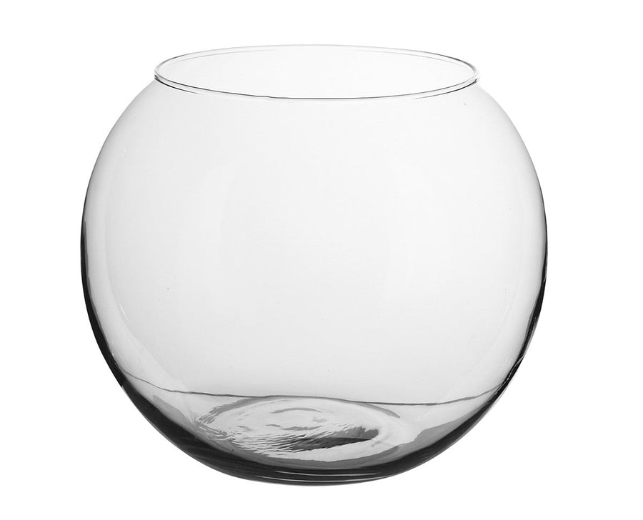 Clear Bubble Bowl – No Lip for Floral Arrangements | Floral Fixx Weddings | Winnipeg