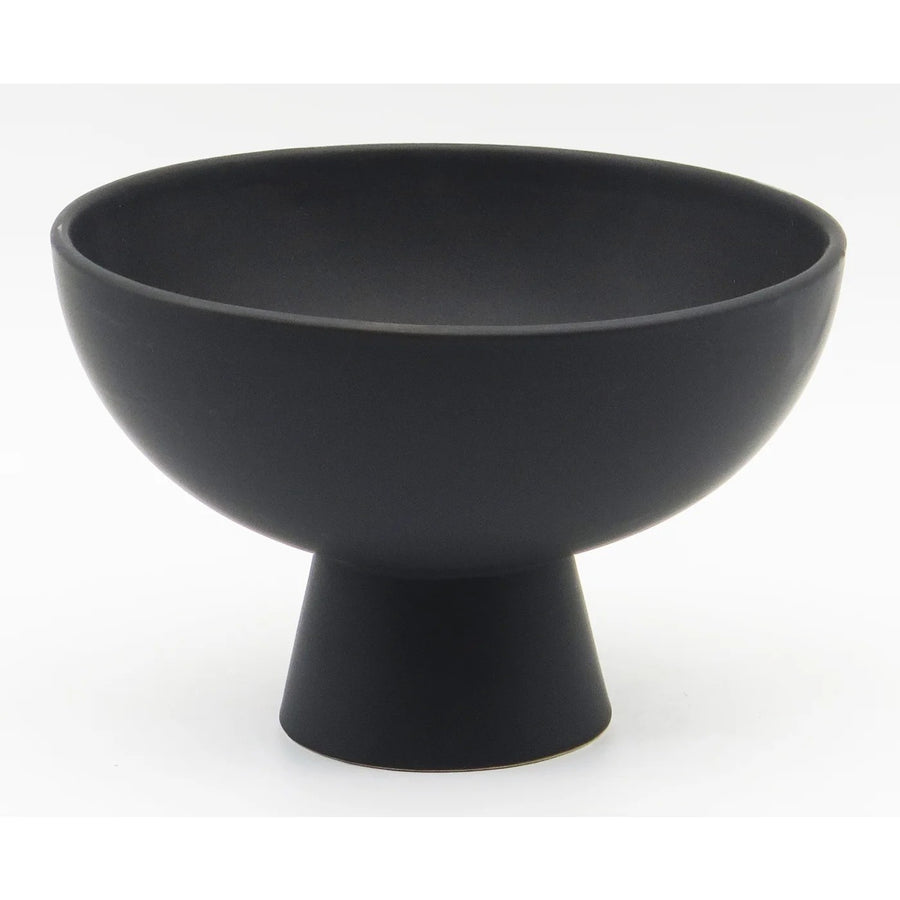 Matte Black Footed Dish