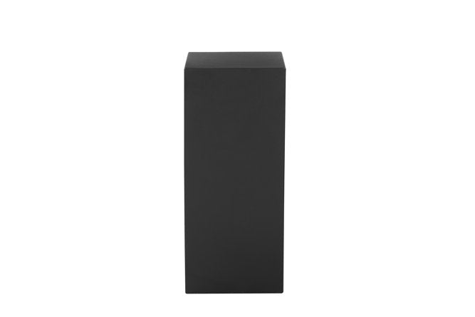 Elegant Black Decorative Pillar Stand for Events | Floral Fixx Weddings | Winnipeg