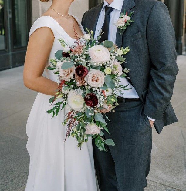 Cascade Bridal Bouquet