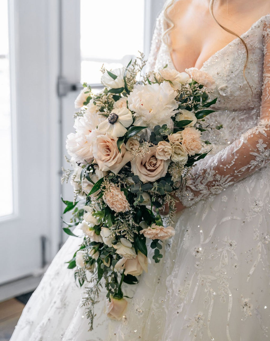 Cascade Bridal Bouquet