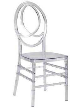 Clear Infinity Chair Rental | Floral Fixx Weddings | Winnipeg