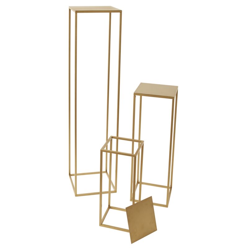 Gold Metal Senza Stand
