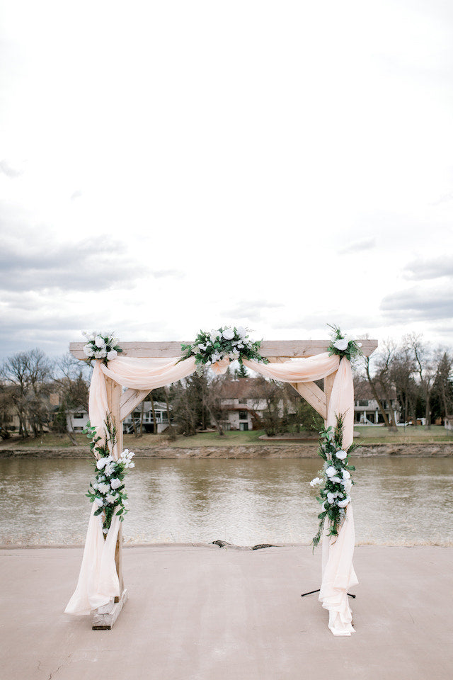 Silk Archway Floral 5-Piece Set | Floral Fixx Weddings | Winnipeg